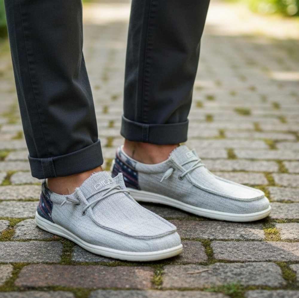 Men's Gray Hey Dude Shoes